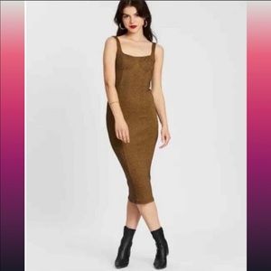 NWT. Capulet x revolve bustier bodycon dress